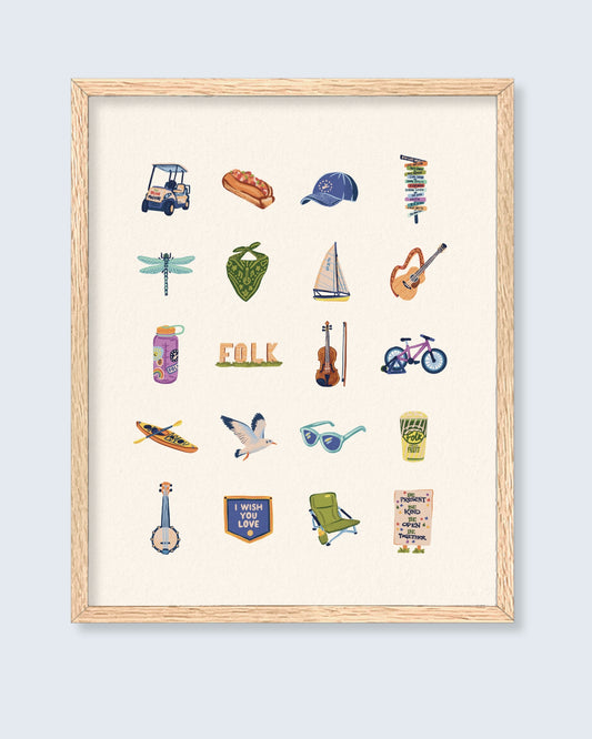 Newport Folk Festival Charms