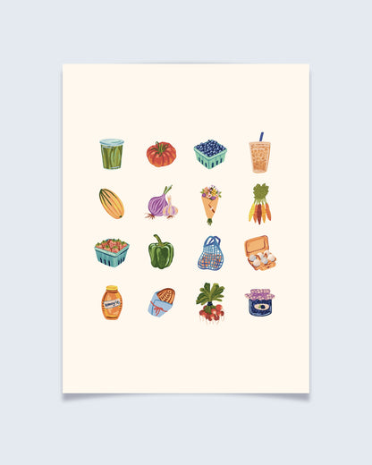 Farmers Market Charms