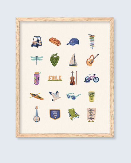 Newport Folk Festival Charms